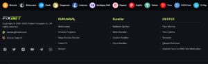 fixbet para çekme